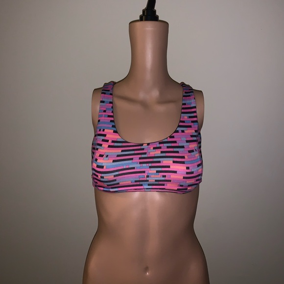 Other - Pink & Black Multicolored Bra